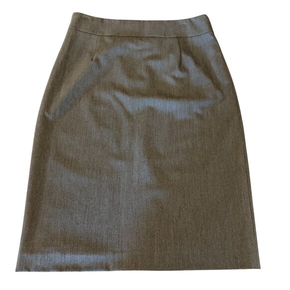 ANTONIO MELANI Dresses & Skirts - Antonio Melani Gray Pencil Skirt Size 12 Polyester Blend